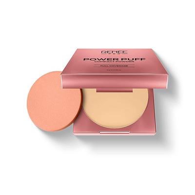 Renee Pro Power Puff Compact Powder- 040 Admire 9 gm - Compact Powder