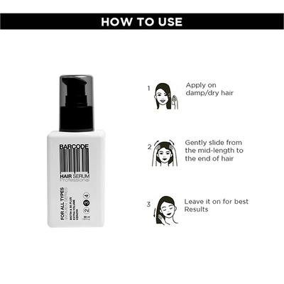 Barcode Professional Hair Serum For All Types (BCHS002, 50ML) 50 ml - Hair Serums
