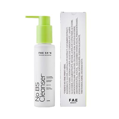 FAE Skin No BS Cleanser CUCUMBER CANTALOUPE CLEANSE & Refresh for All Skin Types 100 ml - Face Wash & Cleansers