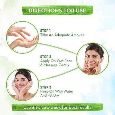 Mamaearth Multani Mitti Face Wash with Multani Mitti and Bulgarian Rose For Oil Control and Acne - Suits All Skin Types, 100ml - Face Washes