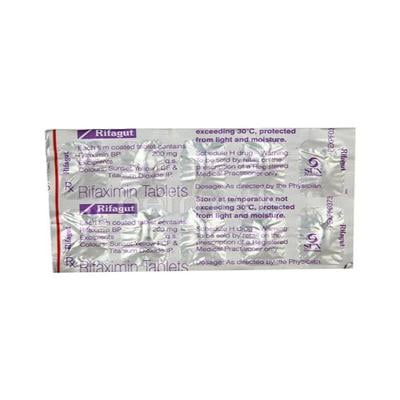 Rifagut Tablet 10'S - Bacterial Infections-OAB