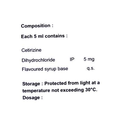 TANCET Syrup 30ml - Allergies-Ant