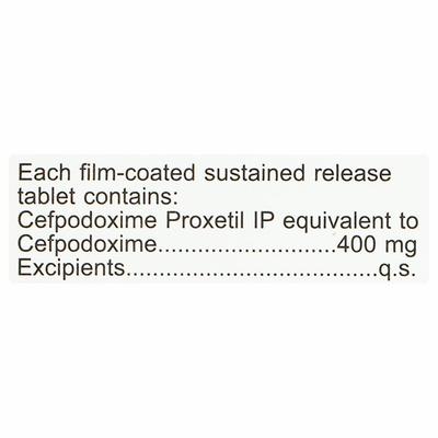 SWICH SR 400 Tablet 5's - Bacterial Infections-Cep