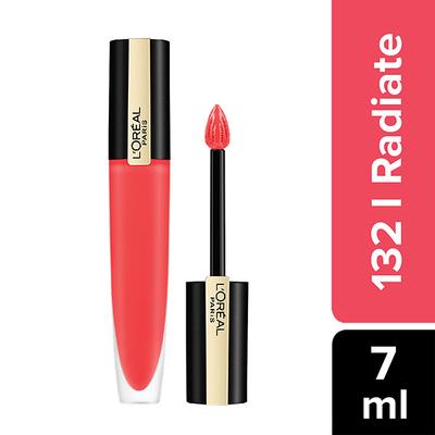 L'Oreal Paris Rouge Signature Matte Liquid Lipstick 132 I Radiate 7 ml - Lipsticks