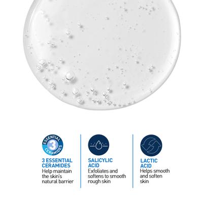 CeraVe SA Smoothing Cleanser For Dry, Rough & Bumpy Skin, Face wash with Salicylic Acid & Ceramides 236 ml - Face Washes