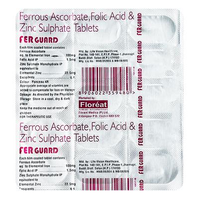 FER GUARD Tablet 15's - Iron Supplement/Anaemia-Vma