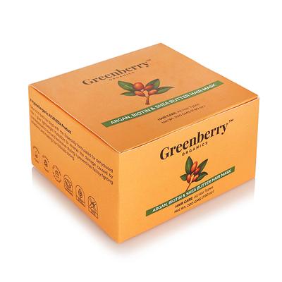 Greenberry Organics Argan, Biotin & Shea Butter Hair Mask 200 gm - Hair Treatment