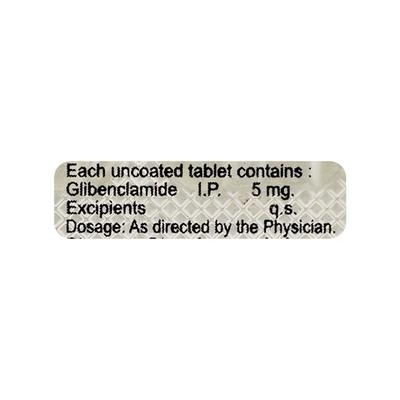 D Nil 5mg Tablet 10'S - Diabetes-Ant