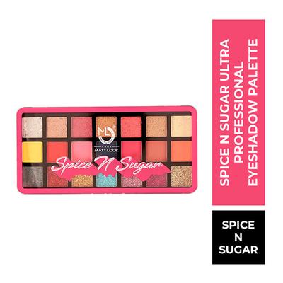 Matt Look Spice N Sugar Ultra Professional Eyeshadow Palette, Multicolour 21 gm - Eye Shadow Palettes