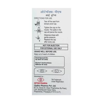 LOTEMOX PF Eye Drops 5ml - Eye Infections-Eaa