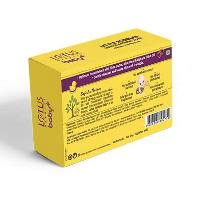 Lotus Herbals Baby+ Little Bubbles Gentle Bathing Soap 75 Gm - Baby Soap