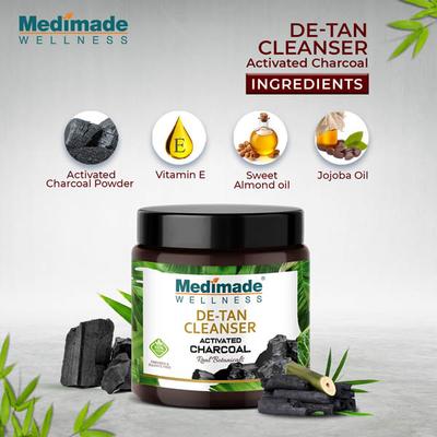 Medimade Activated Charcoal De (Pack of 2) 1's - Face Wash & Cleansers