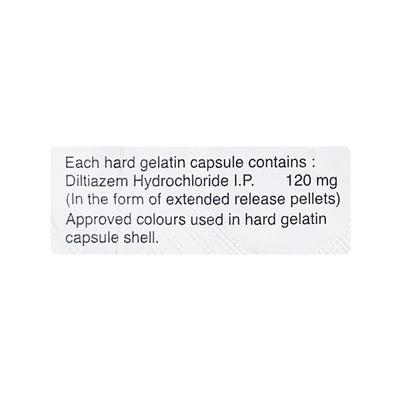 Dilzem CD 120mg Capsule 10'S - Hypertension-Cal