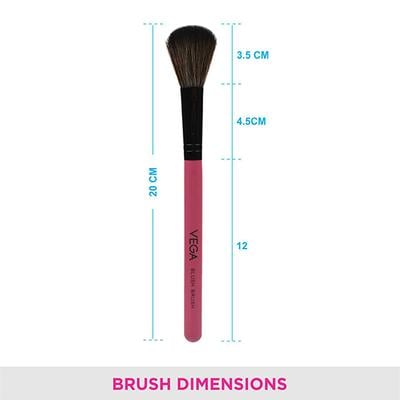 Vega Blush Brush (MBP - 02) Color - Pink 1's - Blush Brush