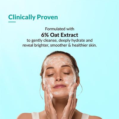 Fixderma Dewrav Gentle & Hydrating  with 6% Oats Extract, Provides Hydration Face Wash (100 ml) - Face Wash & Cleansers