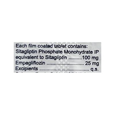 SITACIP E 100/25 Tablet 10's - Diabetes-Ant