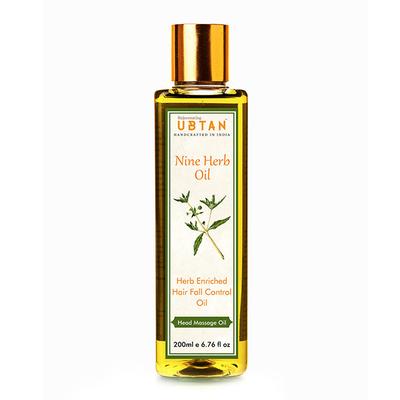 Rejuvenating UBTAN Head Massage Oil - Nine Herb Oil 200 ml - Massage Oils
