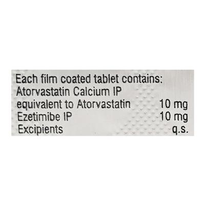 Storvas EZ 10mg Tablet 10'S - High Cholesterol-Dys