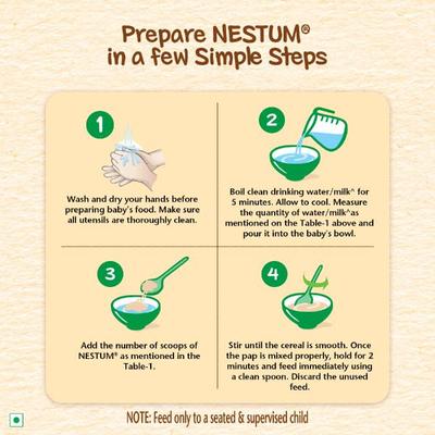 Nestle Nestum Stage 1 (6-24 Months) Powder 300 gm - Rice (Refill Pack) - Baby And Infant Supplements
