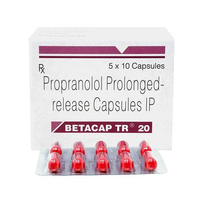 Betacap TR 20 Capsule 10'S - Hypertension-Bet