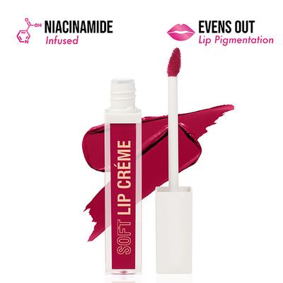 Insight Cosmetics Soft Lip Creme - Scarlet Brakes 6 gm - Liquid Lipsticks