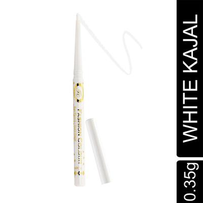 Fashion Colour Extra Intense White Eye Pencil Water Proof Kohl Kajal 0.35gm - Kajal & Kohls