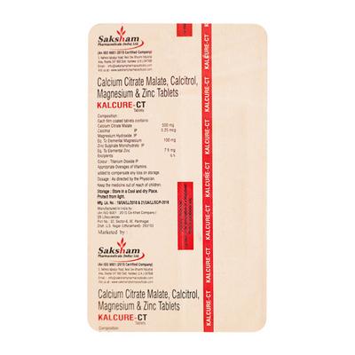 KALCURE CT Tablet 10's - Supplements-Cal