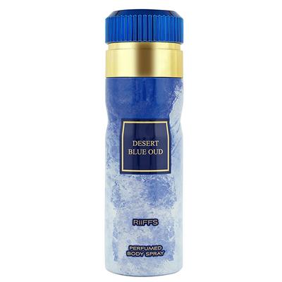 RiiFFS Desert Blue Oud Deodorant For Men, Perfume Body Spray 200 ml - Men Deodorants/Roll-Ons