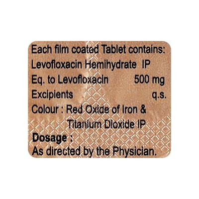 Olevo 500mg Tablet 10'S - Bacterial Infections-Qui