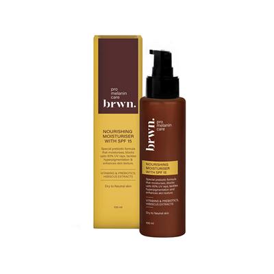 Brwn pro melanin care Nourishing Moisturiser with SPF 15 100 ml - Day Cream