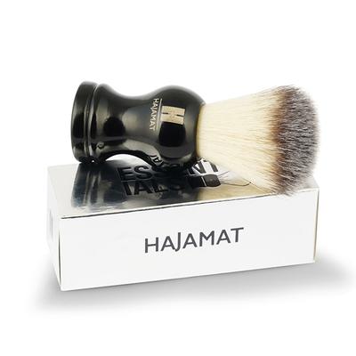 Hajamat Luxurious Black with Imitation Badger Hair Shaving Brush 1's - Shaving Brushes