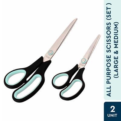 Gubb All Purpose Scissor Set - Large & Medium 200 gm - Others