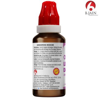 Bjain Omeo Leucorr Drops 30 ml - Homeopathic Drops