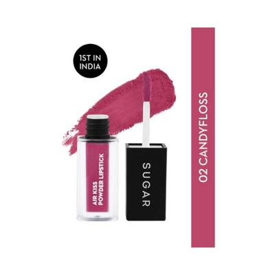 Sugar Cosmetics Air Kiss Powder Lipstick 02 Candyfloss 2 gm - Lipsticks