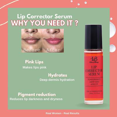 House Of Beauty Lip Color Corrector Serum For Pigmented & Discolored Smoker Lips 10ml - Lip Balms