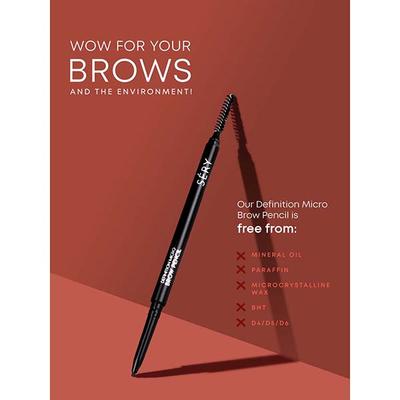 Sery Definition Micro Brow Pencil Brown 0.09 gm - Eyebrow Pencils & Enhancers