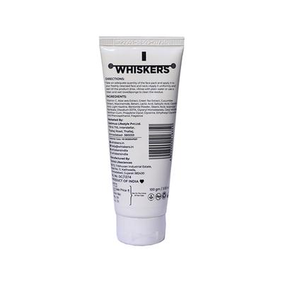 Whiskers Aloe Vera Mud Pack 100 ml - Face Packs
