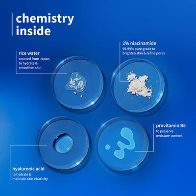 Plum Bright 2% Niacinamide Face Wash with Rice Water Brightens Skin, Helps Fade Blemishes 100 ml - Face Sunscreen