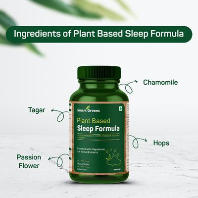 Smart Greens Plant Based Sleep Formula Capsule 60's - General Health