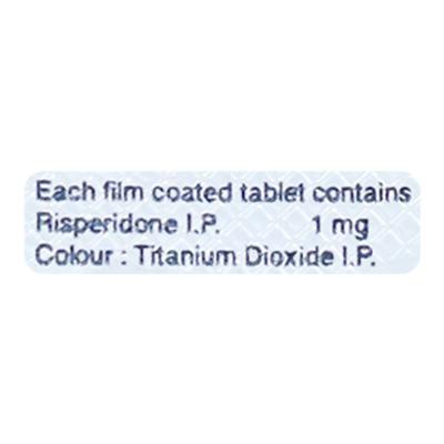 Respidon 1mg Tablet 10'S - Schizophrenia-Aps