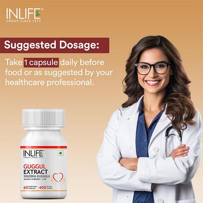 INLIFE Guggul Extract Capsules 60's - Vital Health