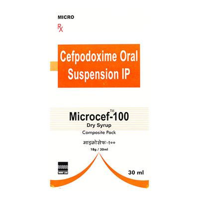 Microcef 100mg Suspension 30ml - Bacterial Infections-Pen