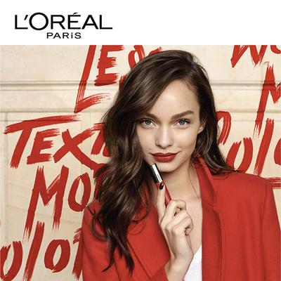 L'Oreal Paris Rouge Signature Matte Liquid Lipstick, 144 I Conquer 7 ml - Lipsticks