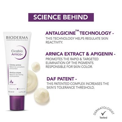 Bioderma Cicabio Arnica+ Creme 40 ml - Face Creams