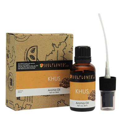 Soulflower Aroma Oil - Khus 30 ml - Essential Oils