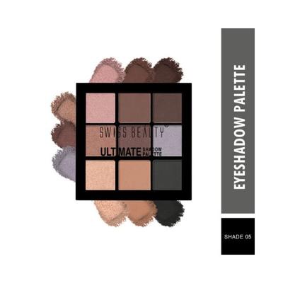Swiss Beauty Ultimate Eyeshadow Palette - (Shade-5) 6 gm - Eye Shadow Palettes