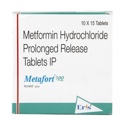 Metafort 500mg Tablet 15'S - Diabetes-Ant