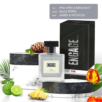 Engage Eau De Parfum Yin 90ml - Men Perfumes (Edt/Edp)