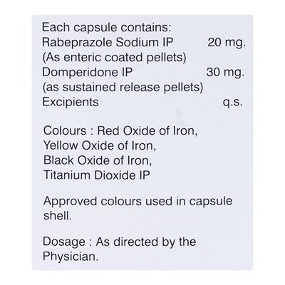 Rabera DSR Capsule 10'S - Ulcer/Reflux/Flatulence-Aaa