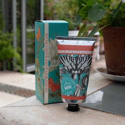 The English Soap Company - Royal Botanic Gardens, Kew - Grapefruit And Lily Hand Cream 75 ml - Lotions & Creams